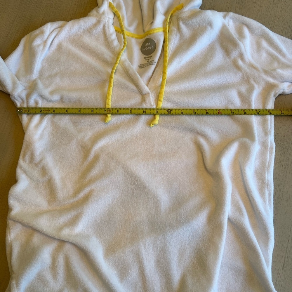 Life Is Good White Sunburst Swim Coverup - Picture 8 of 9